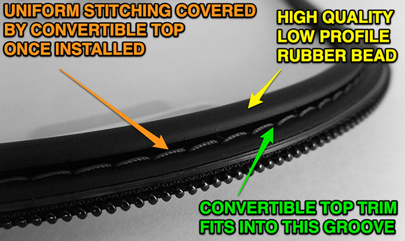 Rubber Bead Trim